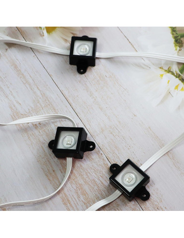 Soporte PIAOLGYI para luces LED exteriores Govee - 24 unidades