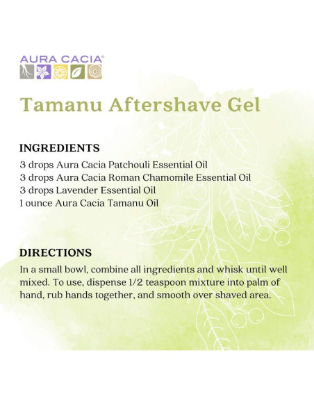 Aceite Natural Orgánico Aura Cacia 30ml - Tamanu Nutritivo Aceite Natural Orgánico Aura Cacia 30ml - Tamanu Nutritivo