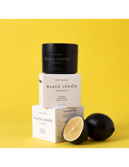 METAFORET Limón Negro Balsamo Limpiador Peeling 120g Exfoliante Facial METAFORET Limón Negro Balsamo Limpiador Peeling 120g Exfoliante Facial