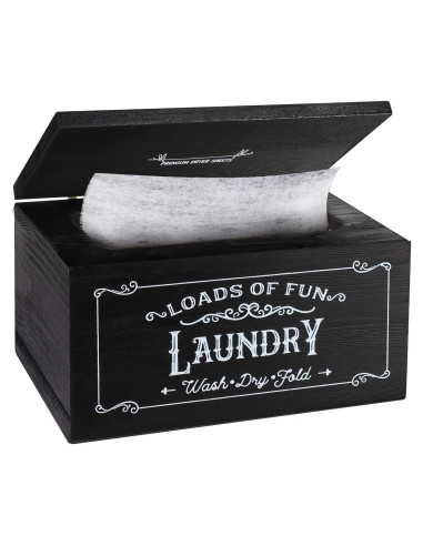 Dispensador de Hojas de Secadora MINCORD de Madera Rústica