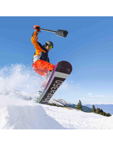 Cámara de Acción 360 Insta360 X3 con Palos de Selfie 256GB