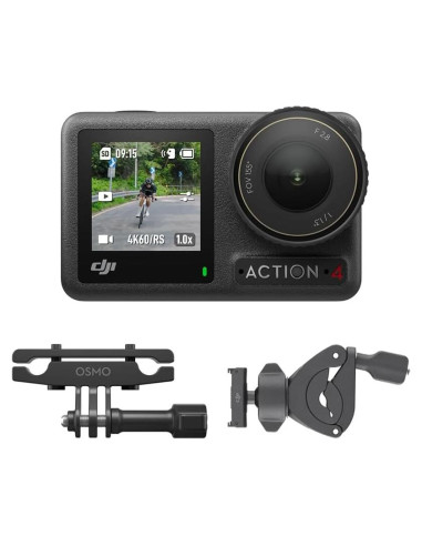 Cámara de Acción DJI Osmo Action 4 Combo Ciclismo 4K 120fps