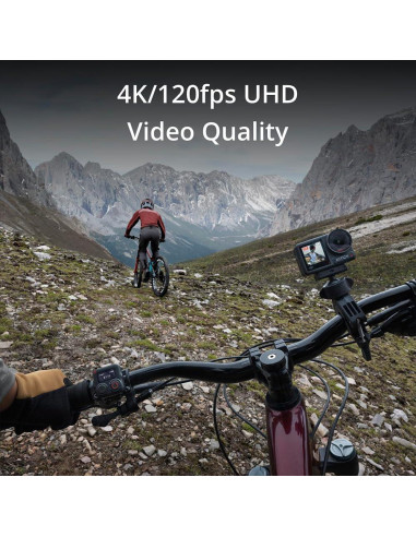 Cámara de Acción DJI Osmo Action 4 Combo Ciclismo 4K 120fps