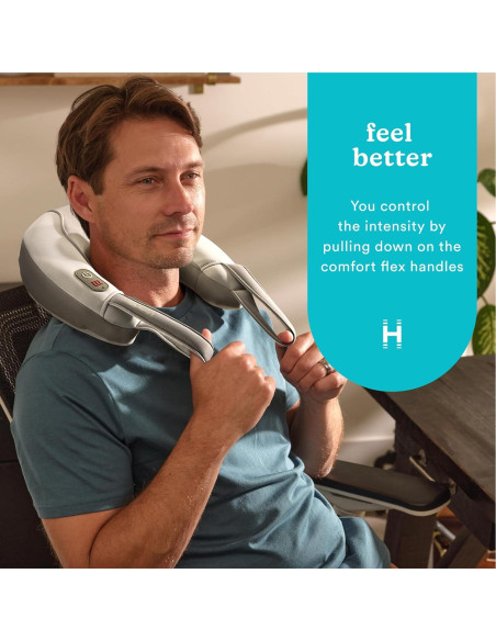 Masajeador de Cuello Homedics Pro Therapy con Calor y Vibración Masajeador de Cuello Homedics Pro Therapy con Calor y Vibración