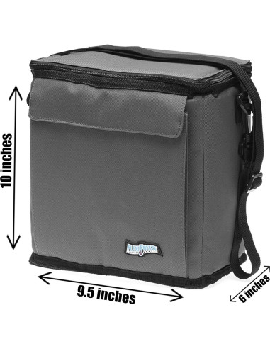 Enfriador Congelable FlexiFreeze para 12 Latas - Carbón