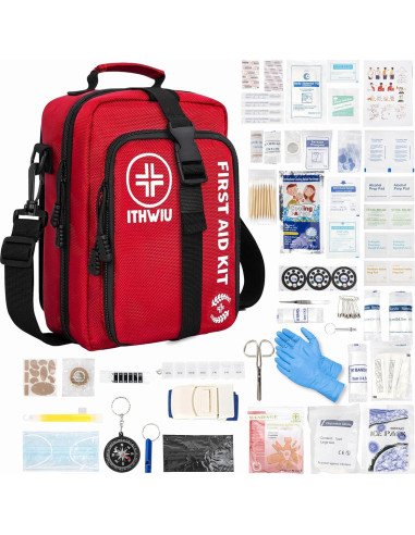 Kit de Primeros Auxilios Grande ITHWIU 400 Piezas Impermeable