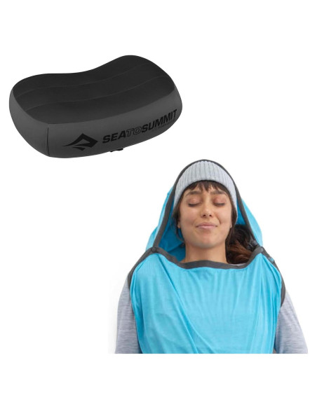 Sistema de Sueño Sea to Summit: Almohada Aeros y Forro Breeze Sistema de Sueño Sea to Summit: Almohada Aeros y Forro Breeze