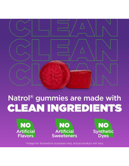 Gominolas de Melatonina Natrol 10 mg Sabor Fresa 35 Unidades Gominolas de Melatonina Natrol 10 mg Sabor Fresa 35 Unidades