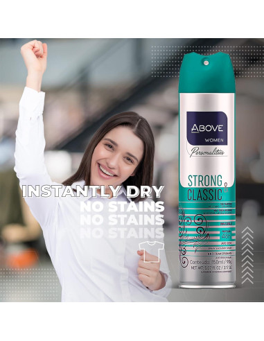 Desodorante Antitranspirante ABOVE Fuerte y Clásico 150 ml