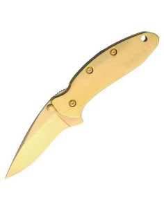 Cuchillo Kershaw Chive KS1600G 24K Chapado Asistido