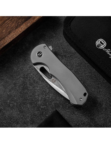 Cuchillo de bolsillo plegable Holtzman's Gorilla Survival M390 18.5cm