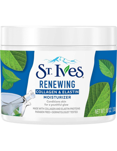 Hidratante Facial St. Ives Colágeno y Elastina 284 g Piel Seca