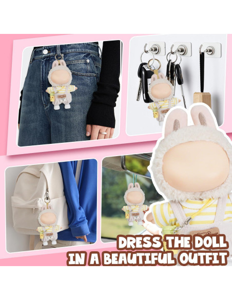Conjunto de Ropa para Muñeca de 17 cm Gyothrig - Accesorios Conjunto de Ropa para Muñeca de 17 cm Gyothrig - Accesorios