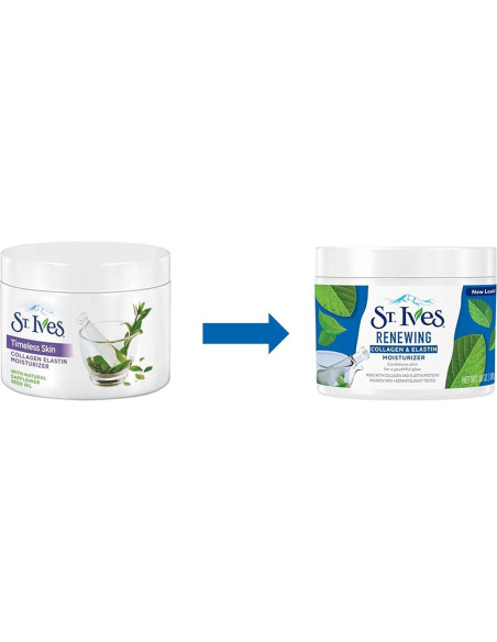 Hidratante Facial St. Ives Colágeno y Elastina 284 g Piel Seca Hidratante Facial St. Ives Colágeno y Elastina 284 g Piel Seca