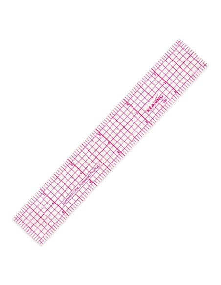Regla de Gráfico de Costura KEARING B50 15.24 cm Transparente Regla de Gráfico de Costura KEARING B50 15.24 cm Transparente