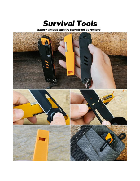 Cuchillo Multitool VIPERADE VAK4 12-en-1 Plegable Negro Cuchillo Multitool VIPERADE VAK4 12-en-1 Plegable Negro