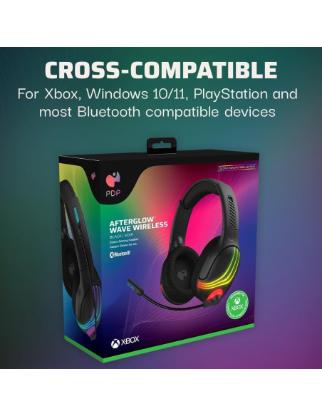 Auriculares Inalámbricos PDP Afterglow Wave para Xbox y PC Auriculares Inalámbricos PDP Afterglow Wave para Xbox y PC