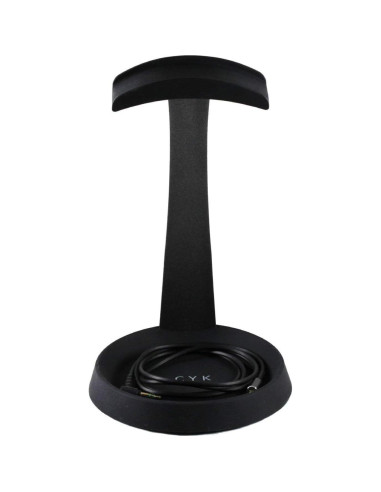 Soporte para Auriculares Navitech de Acero 25cm Negro
