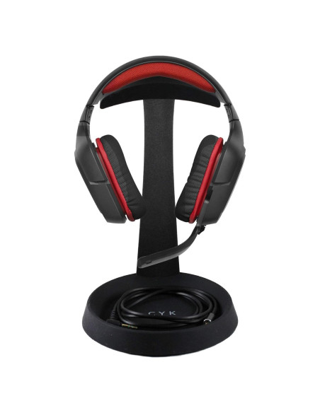 Soporte de Auriculares Gaming Navitech de Acero con Bandeja Soporte de Auriculares Gaming Navitech de Acero con Bandeja
