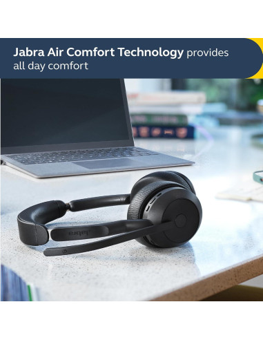 Auricular Inalámbrico Jabra Evolve2 55 - Cancelación de Ruido