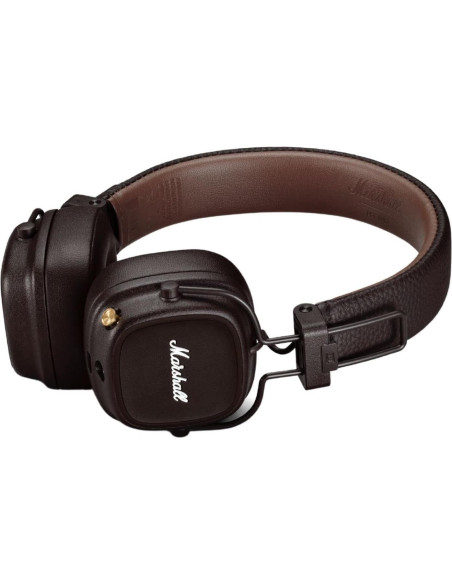 Auriculares Bluetooth Marshall Major IV - 80h Batería, Marrón Auriculares Bluetooth Marshall Major IV - 80h Batería, Marrón