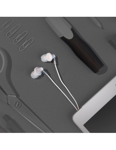 Auriculares Intrauditivos Panasonic RP-HJE120 Plata, 1.1m