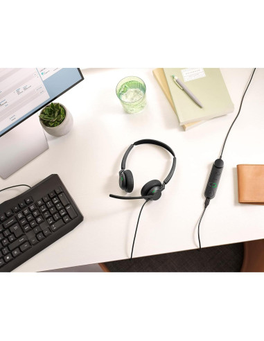 Auricular Estéreo Jabra Engage 50 II con Cable USB-A y Control de Llamadas