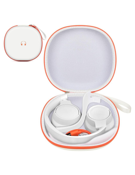 Funda Dura para Auriculares Bluetooth JBL - Blanca Funda Dura para Auriculares Bluetooth JBL - Blanca