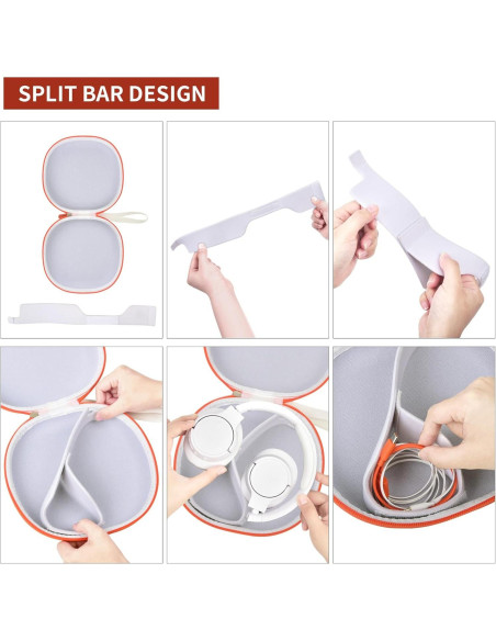 Funda Dura para Auriculares Bluetooth JBL - Blanca Funda Dura para Auriculares Bluetooth JBL - Blanca