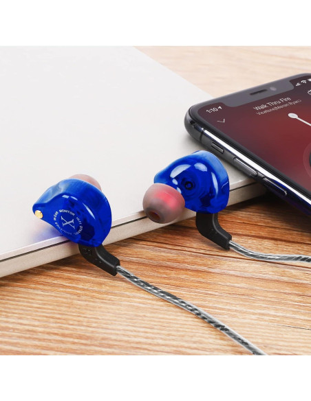 Auriculares In-Ear UrbanX ix2 Pro con Micrófono y Cable 1.2m Auriculares In-Ear UrbanX ix2 Pro con Micrófono y Cable 1.2m