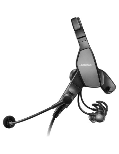 Auricular de Aviación Bose ProFlight Series II, Cancelación de Ruido, In-Ear, Negro