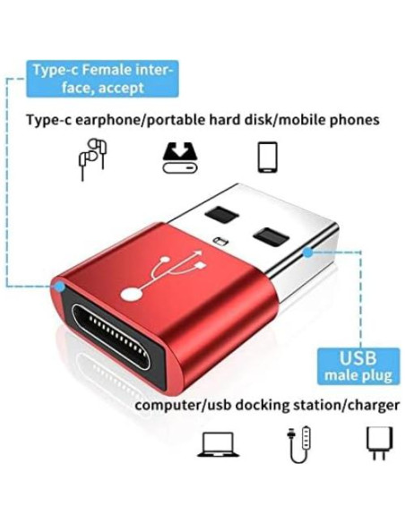 Adaptador BoxWave USB-A a C para Auriculares Marshall Major V - Paquete de 5 Adaptador BoxWave USB-A a C para Auriculares Marshall Major V - Paquete de 5