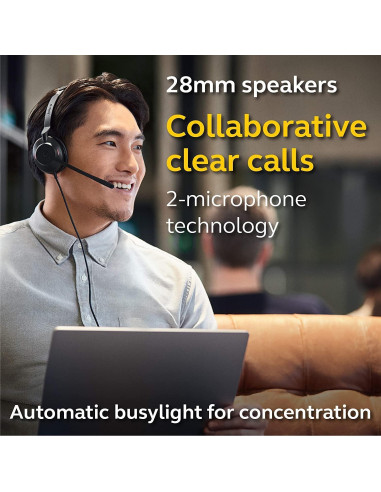 Auricular Mono Jabra Evolve2 30 SE USB-A con Cancelación de Ruido