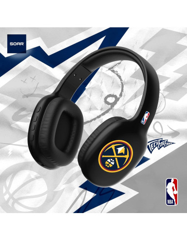 Auriculares Inalámbricos SOAR NBA Denver Nuggets Bluetooth 5.3