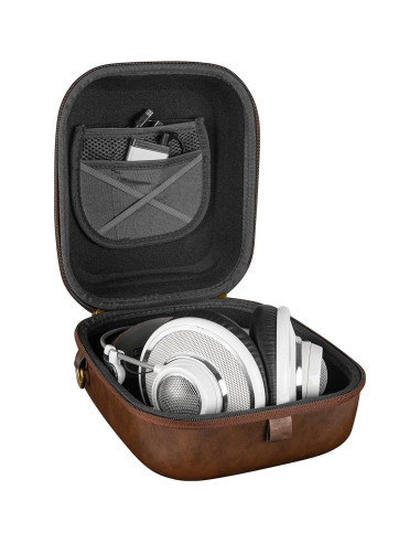 Funda Dura para Auriculares Geekria K701 K702 K72 Marrón