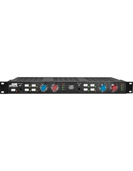Preamplificador de Micrófono Monoprice 600083 2 Canales Preamplificador de Micrófono Monoprice 600083 2 Canales