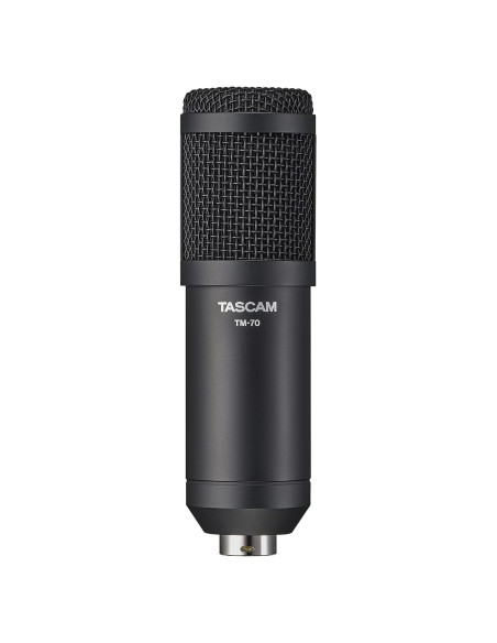 Micrófono Dinámico Tascam TM-70 para Podcasting y Streaming Micrófono Dinámico Tascam TM-70 para Podcasting y Streaming