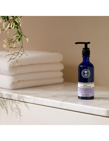 Limpiador Facial Rehidratante Neal's Yard 100ml Aloe Vera Rosa Limpiador Facial Rehidratante Neal's Yard 100ml Aloe Vera Rosa
