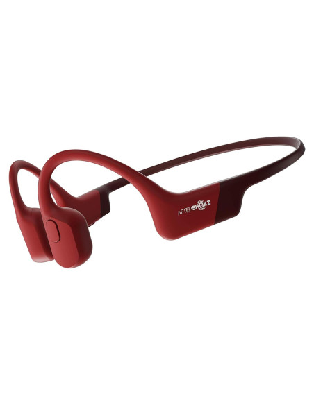 Auriculares Inalámbricos Shokz Aeropex Conducción Ósea IP67 Rojo Solar Auriculares Inalámbricos Shokz Aeropex Conducción Ósea IP67 Rojo Solar