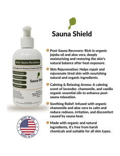 Crema Revitalizadora Post-Sauna Sauna Shield 236 ml - Aloe y Manzanilla 2