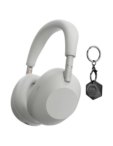 Auriculares Inalámbricos Sony WH-1000XM6 Plata + Localizador Swissdigital