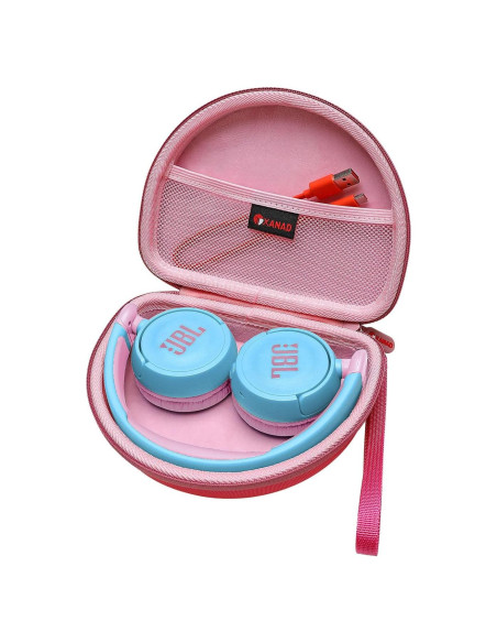 Funda Dura XANAD Rosa para Auriculares JBL y Sony On-Ear Funda Dura XANAD Rosa para Auriculares JBL y Sony On-Ear