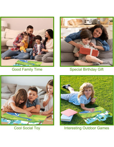 Libro de Pegatinas Reutilizables AEAHALY para Niños 3-8 Años