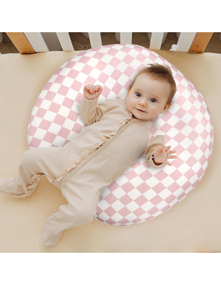 Funda de Almohada de Lactancia Rosa Desmontable 45.7x56.8 cm Funda de Almohada de Lactancia Rosa Desmontable 45.7x56.8 cm