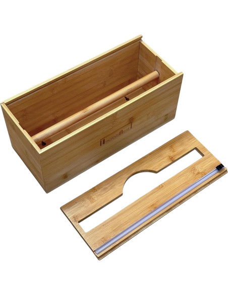 Dispensador de papel de aluminio y plástico Genérico 30.48 cm Dispensador de papel de aluminio y plástico Genérico 30.48 cm