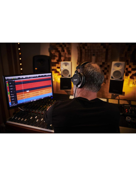 Auriculares Estéreo Roland RH-300, Monitoreo Profesional, Negro Auriculares Estéreo Roland RH-300, Monitoreo Profesional, Negro