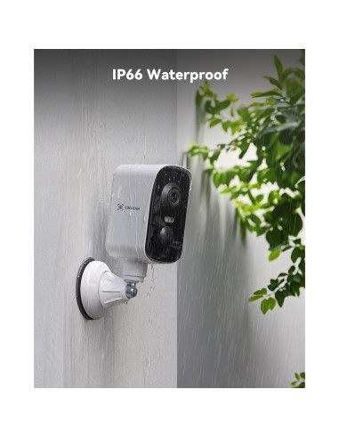 Cámara de Seguridad Inalámbrica COCOCAM 4G 2K Portátil IP66