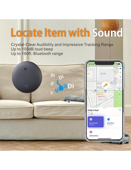 Rastreador Bluetooth Reyke Smart Tag para Equipaje y Llaves Rastreador Bluetooth Reyke Smart Tag para Equipaje y Llaves