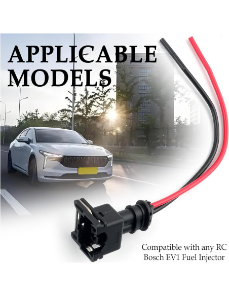 Conector de inyector de combustible Salior 8 piezas nylon Conector de inyector de combustible Salior 8 piezas nylon