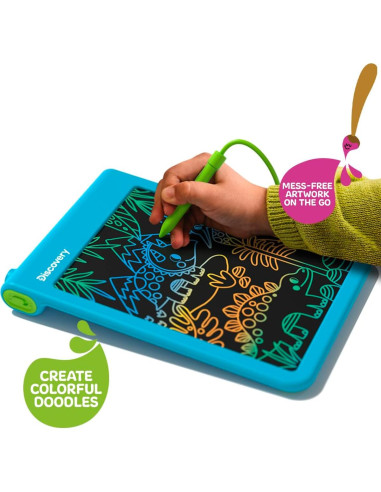 Pizarra Doodle LCD Discovery 24.6x15.7cm para Niños 3+